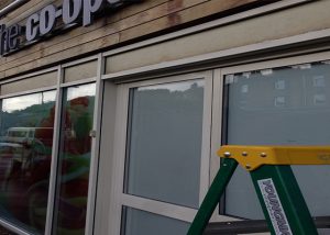 shop front spraying Rippondon